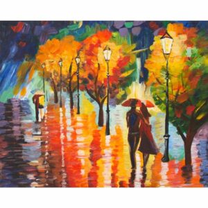 Paint "Two Couples" by Leonid Afremov