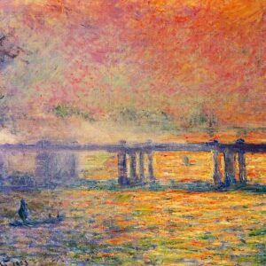 Paint "Charing Cross Bridge"