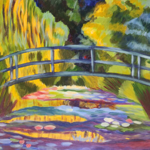 Paint "Water Lily Pond Bridge"