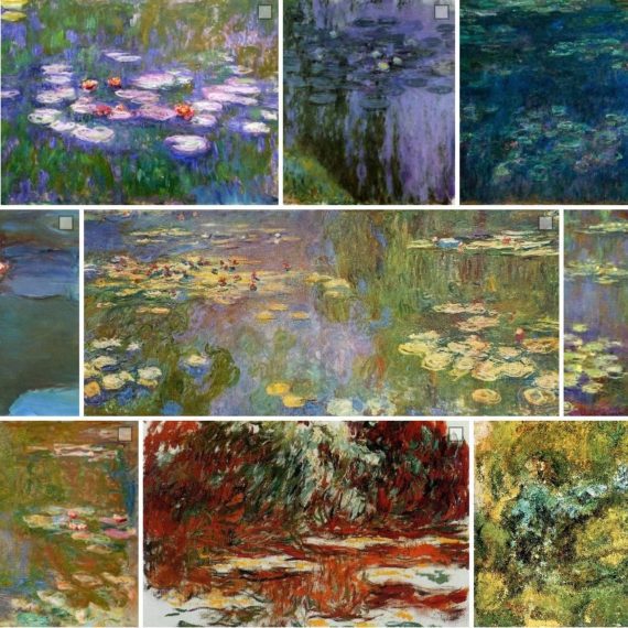 Claude Monet Water Lilies Series http://www.tuttartpitturasculturapoesiamusica.com