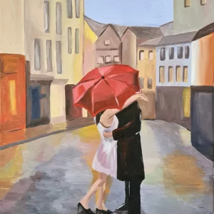 Paint "Rainy Romance" by Denise Schmitz